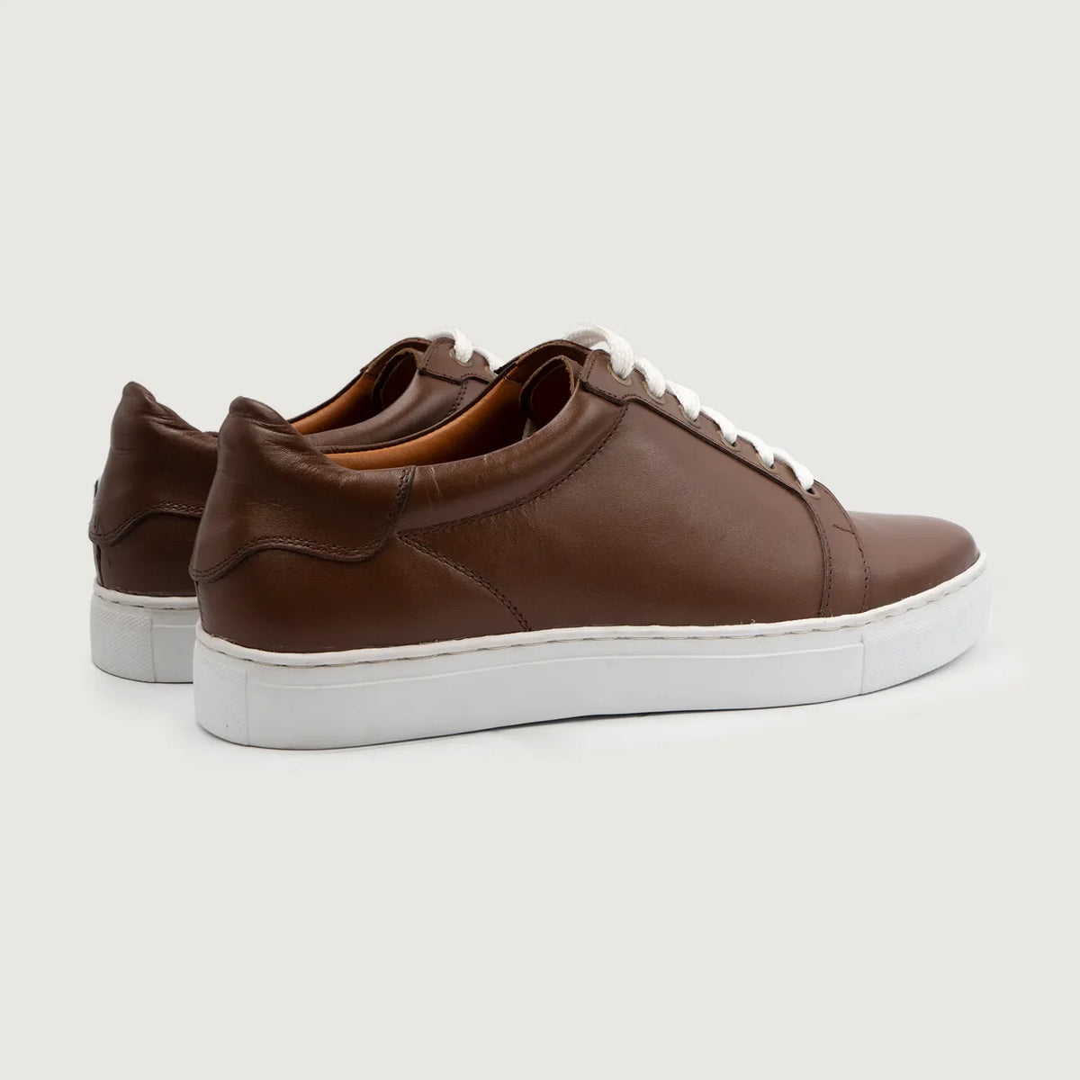 Carter Runn ყავისფერი ტყავის კედები მამაკაცის For Men - გაძლიერებული ქუსლი და ზუსტი ორმაგი ნაკერი