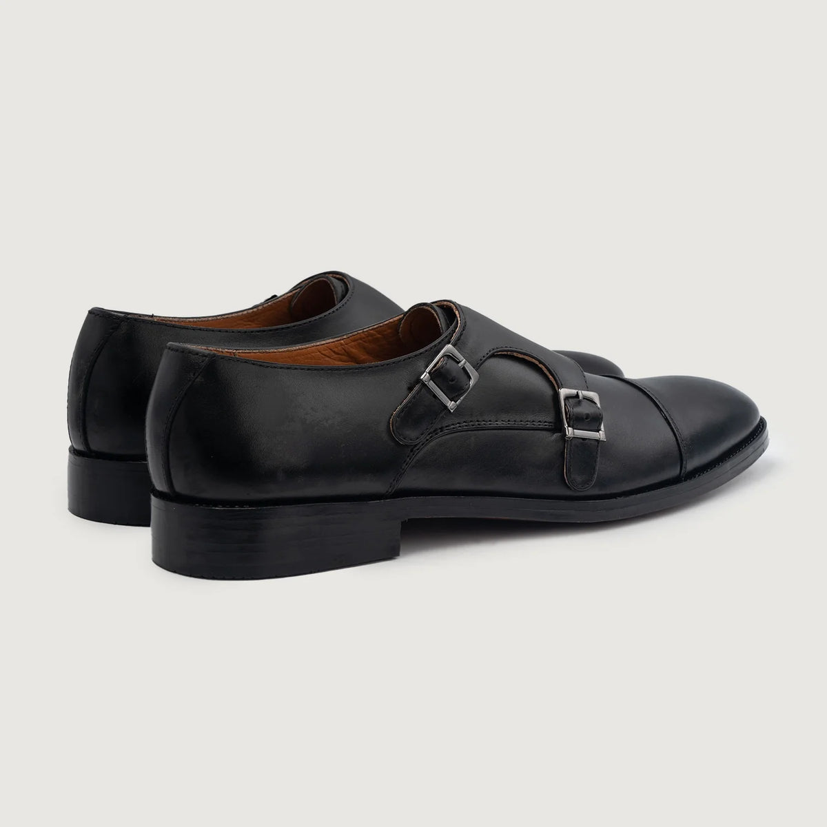 High-Traction Rubber Outsole & Lug Tread Pattern on Boston ტყავის ფეხსაცმელი For Men