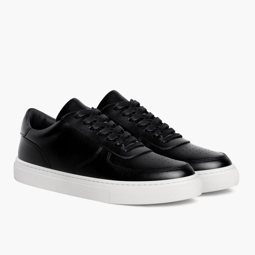 Court შავი Leather Sneakers ქალის
