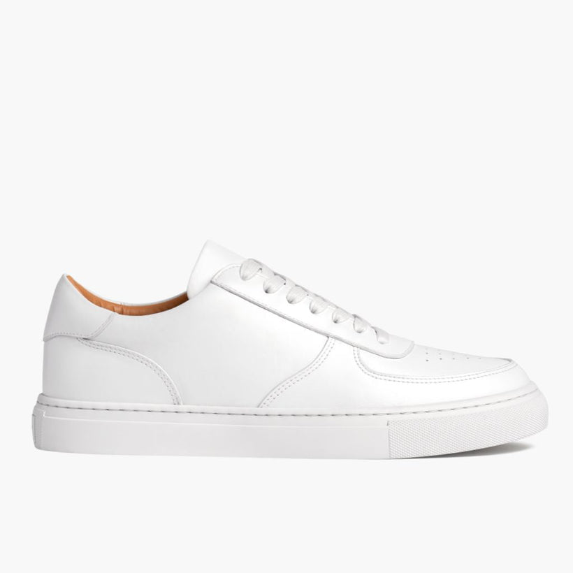 Court White Leather Sneakers ქალის