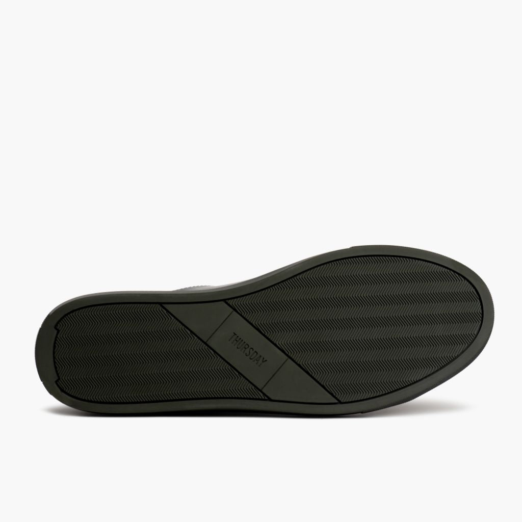 High-Traction Rubber Outsole & Lug Tread Pattern on Encore Forest ტყავის კედები მამაკაცის