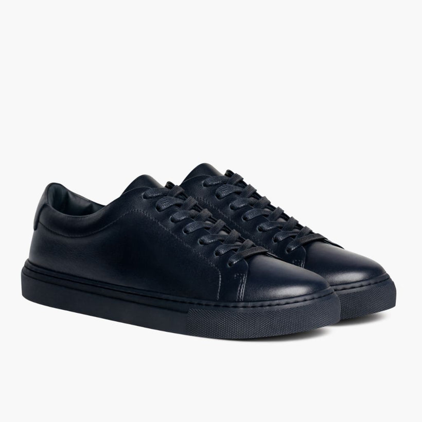 Encore Navy Leather Sneakers მამაკაცის