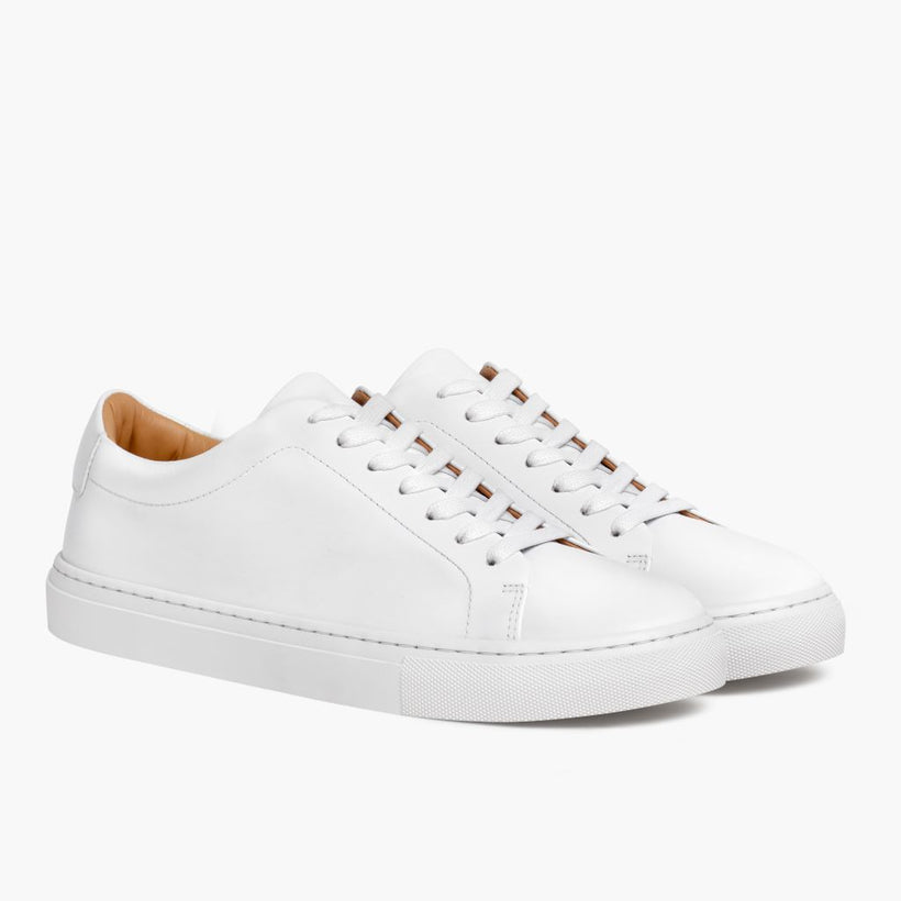 Encore White Leather Sneakers მამაკაცის