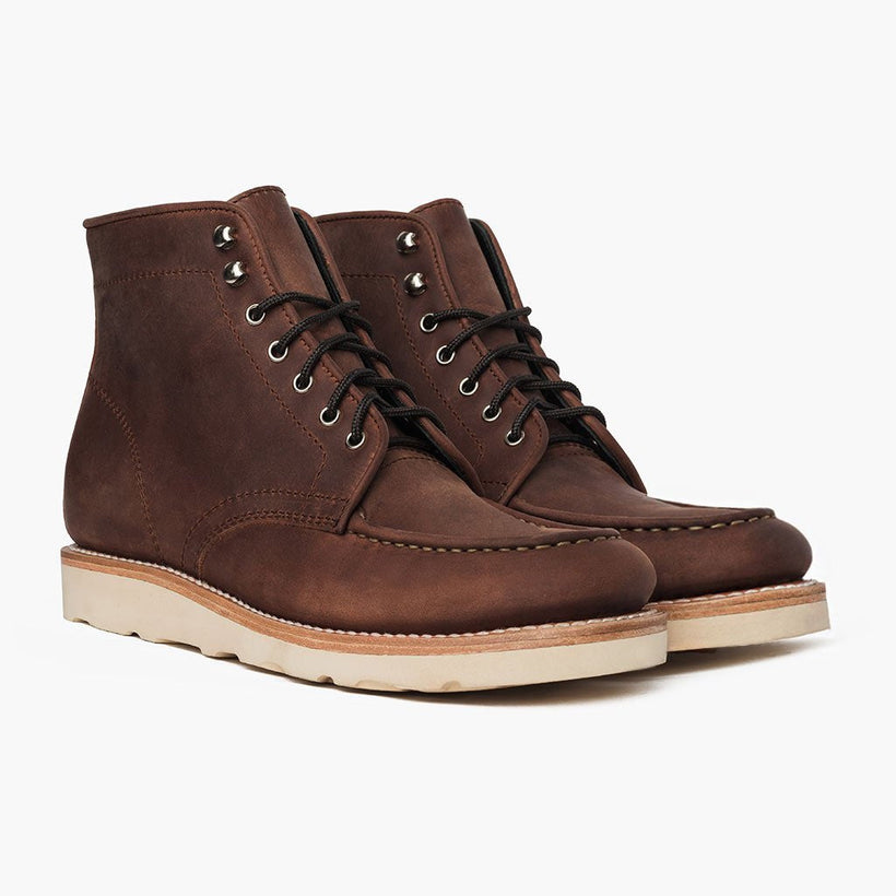 Diplomat Arizona Adobe Leather Boots მამაკაცის