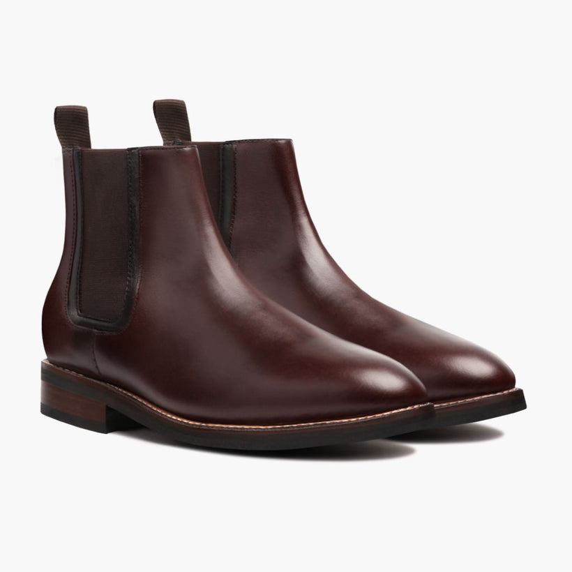 Duke ყავისფერი Leather Boots მამაკაცის