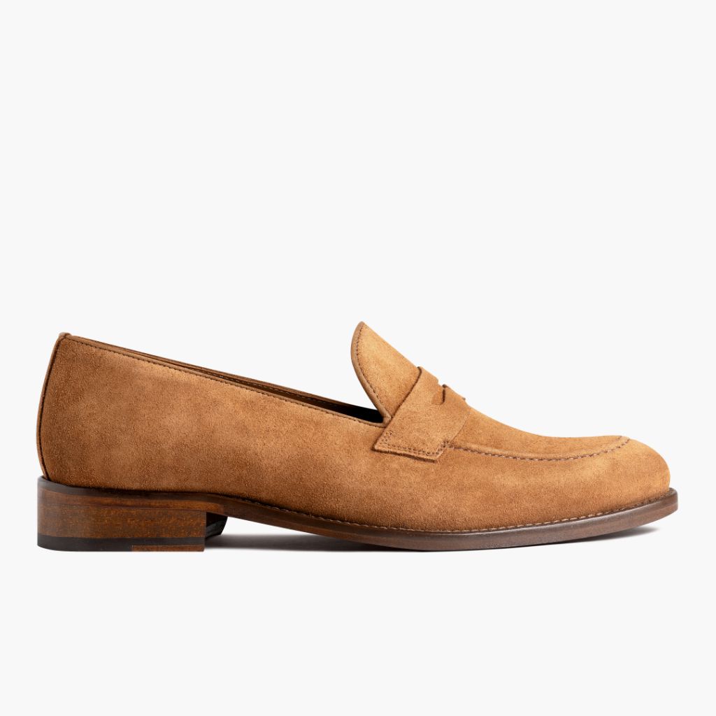 Classic Full-Grain leather Loafers - Goodyear welt კონსტრუქცია და წინა ცხვირის დეტალი