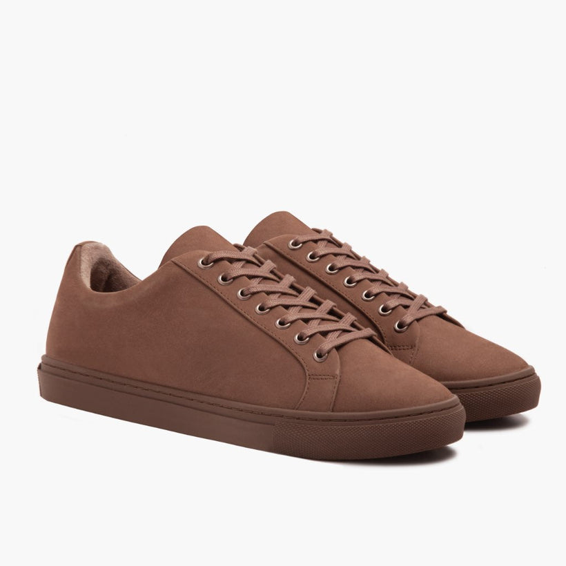 Premier Low Top Pebble Leather Sneakers მამაკაცის