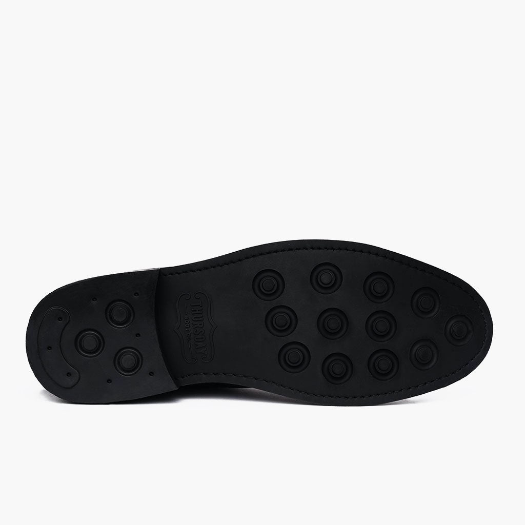 High-Traction Rubber Outsole & Lug Tread Pattern on Scout Ash ტყავის ჩექმები მამაკაცის For Men