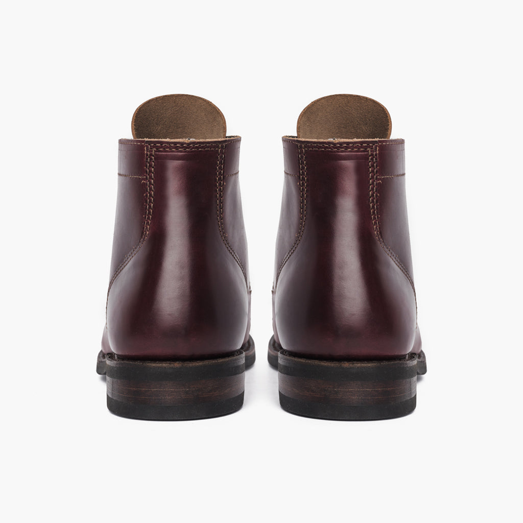 Vanguard Color #8 ტყავის ჩექმები მამაკაცის For Men - გაძლიერებული ქუსლი და ზუსტი ორმაგი ნაკერი