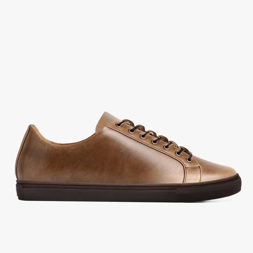 Premier Low Top Natural Leather Sneakers მამაკაცის