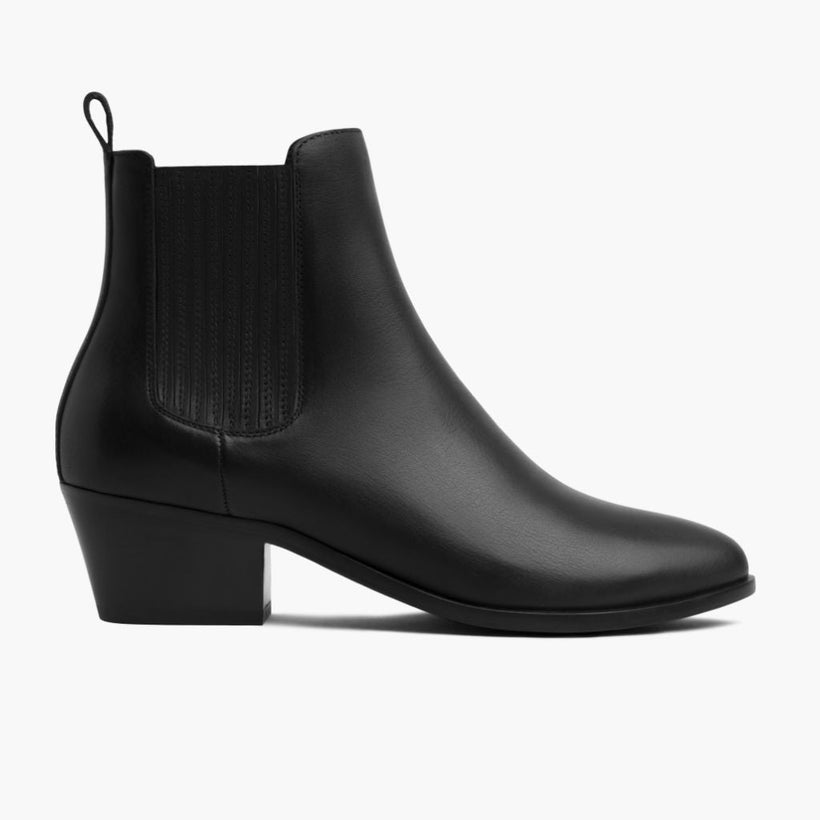 Dreamer Bootie შავი Leather Boots ქალის