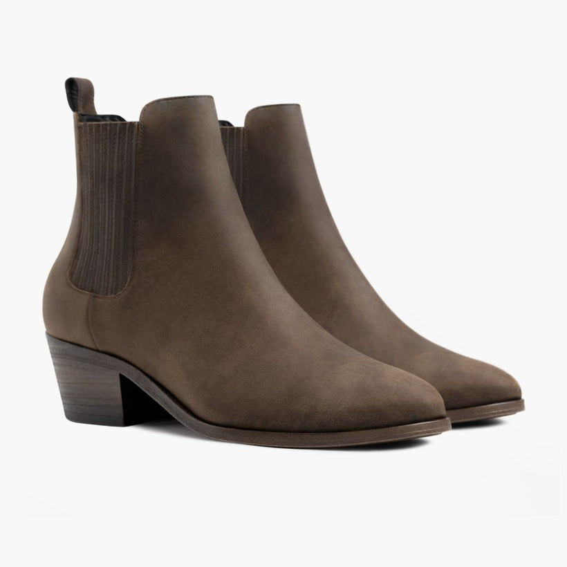 Dreamer Bootie Tobacco Leather Boots ქალის