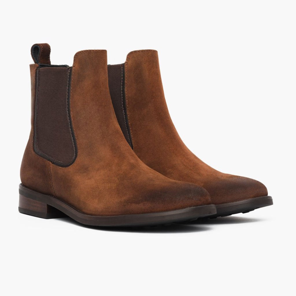 Classic Full-Grain leather Boots - Goodyear welt კონსტრუქცია და წინა ცხვირის დეტალი