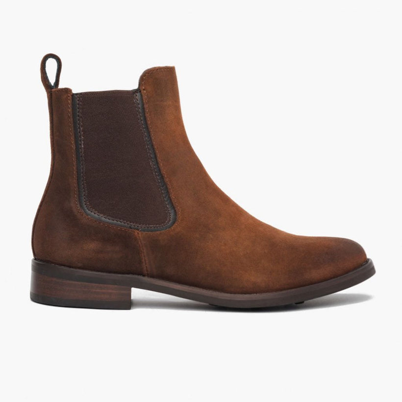 Duchess Glazed Ginger Leather Boots ქალის