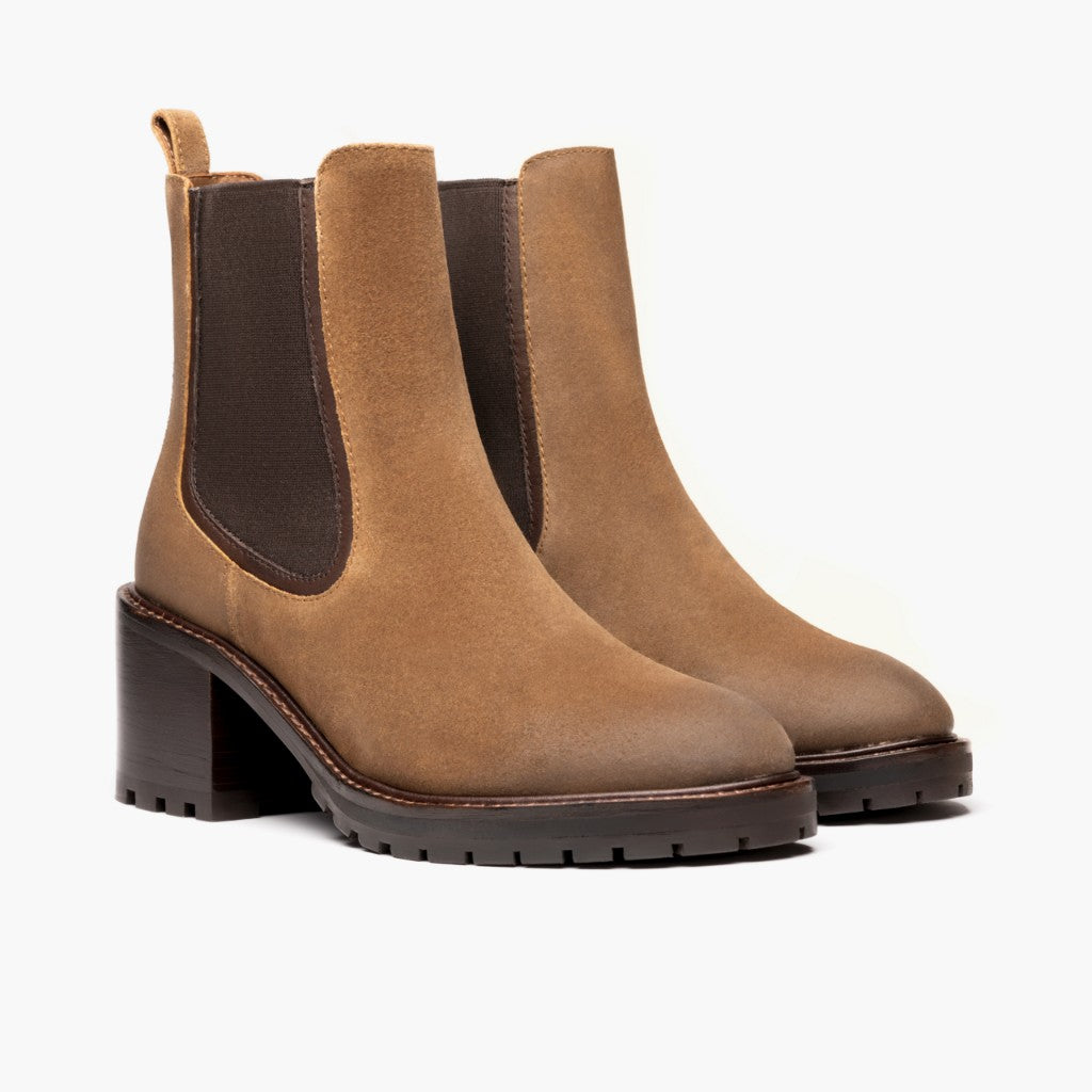 Classic Full-Grain leather Boots - Goodyear welt კონსტრუქცია და წინა ცხვირის დეტალი