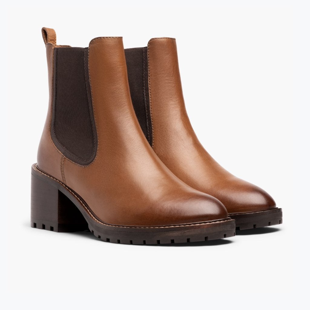 Classic Full-Grain leather Boots - Goodyear welt კონსტრუქცია და წინა ცხვირის დეტალი