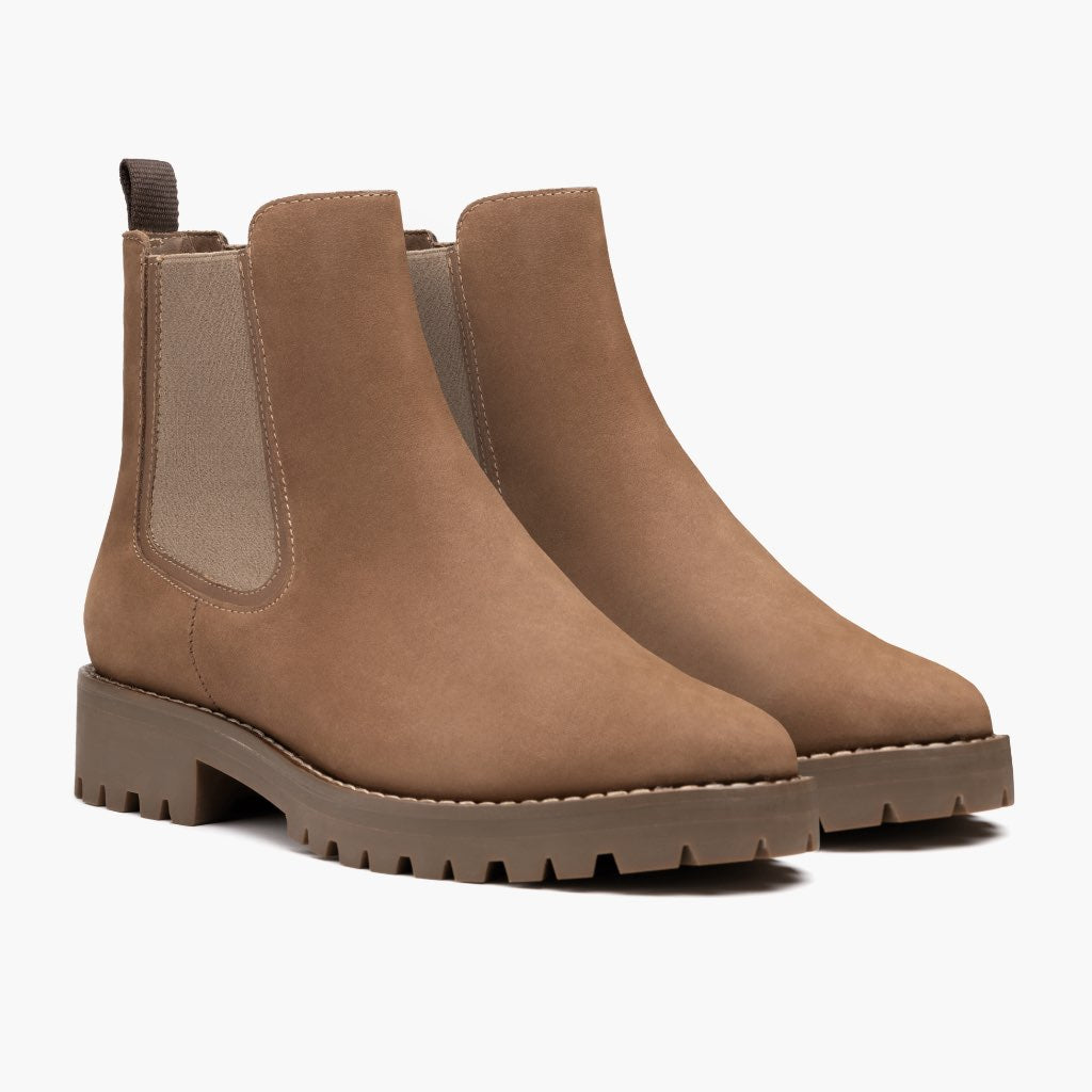 Classic Full-Grain leather Boots - Goodyear welt კონსტრუქცია და წინა ცხვირის დეტალი