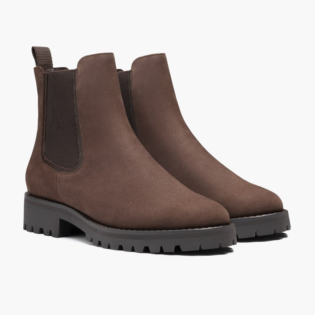Classic Full-Grain leather Boots - Goodyear welt კონსტრუქცია და წინა ცხვირის დეტალი