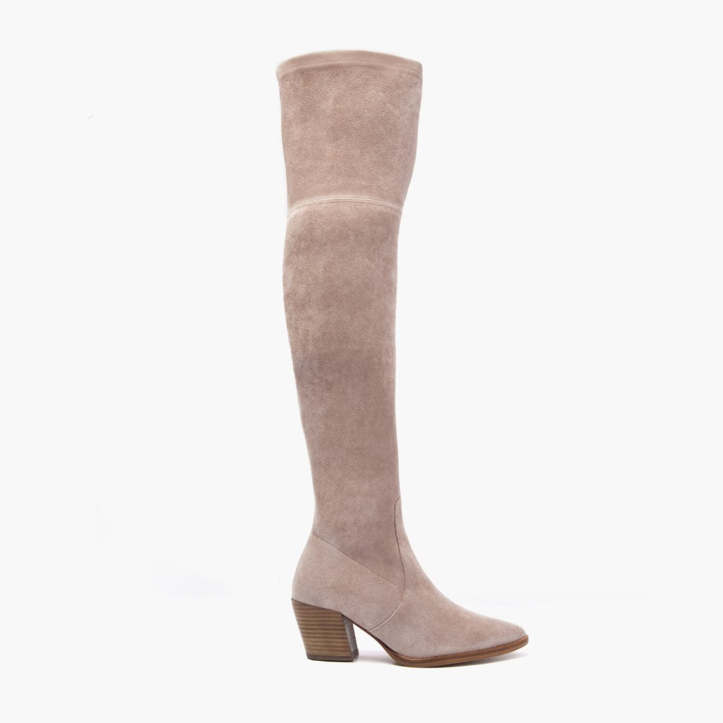 Tempest Sand ტყავის ჩექმები ქალის in Classic Full-Grain Leather - გვერდითი ხედი | შეიძინეთ ონლაინ