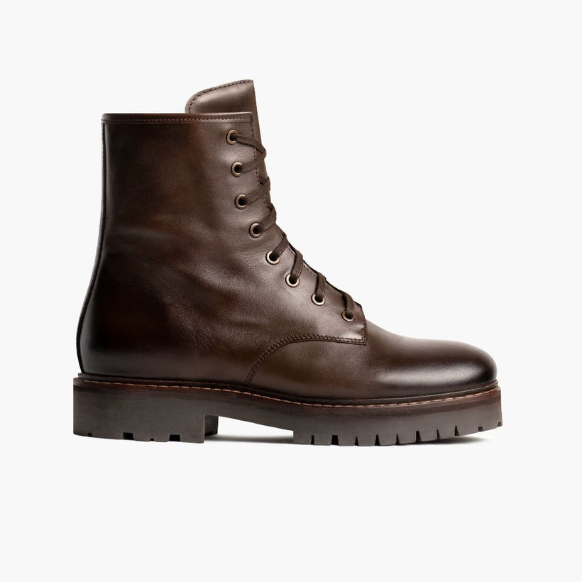 Combat Java Leather Boots ქალის