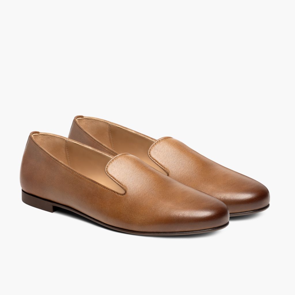 Eden Ginger ტყავის ჩექმები ქალის in Classic Full-Grain Leather - გვერდითი ხედი | შეიძინეთ ონლაინ