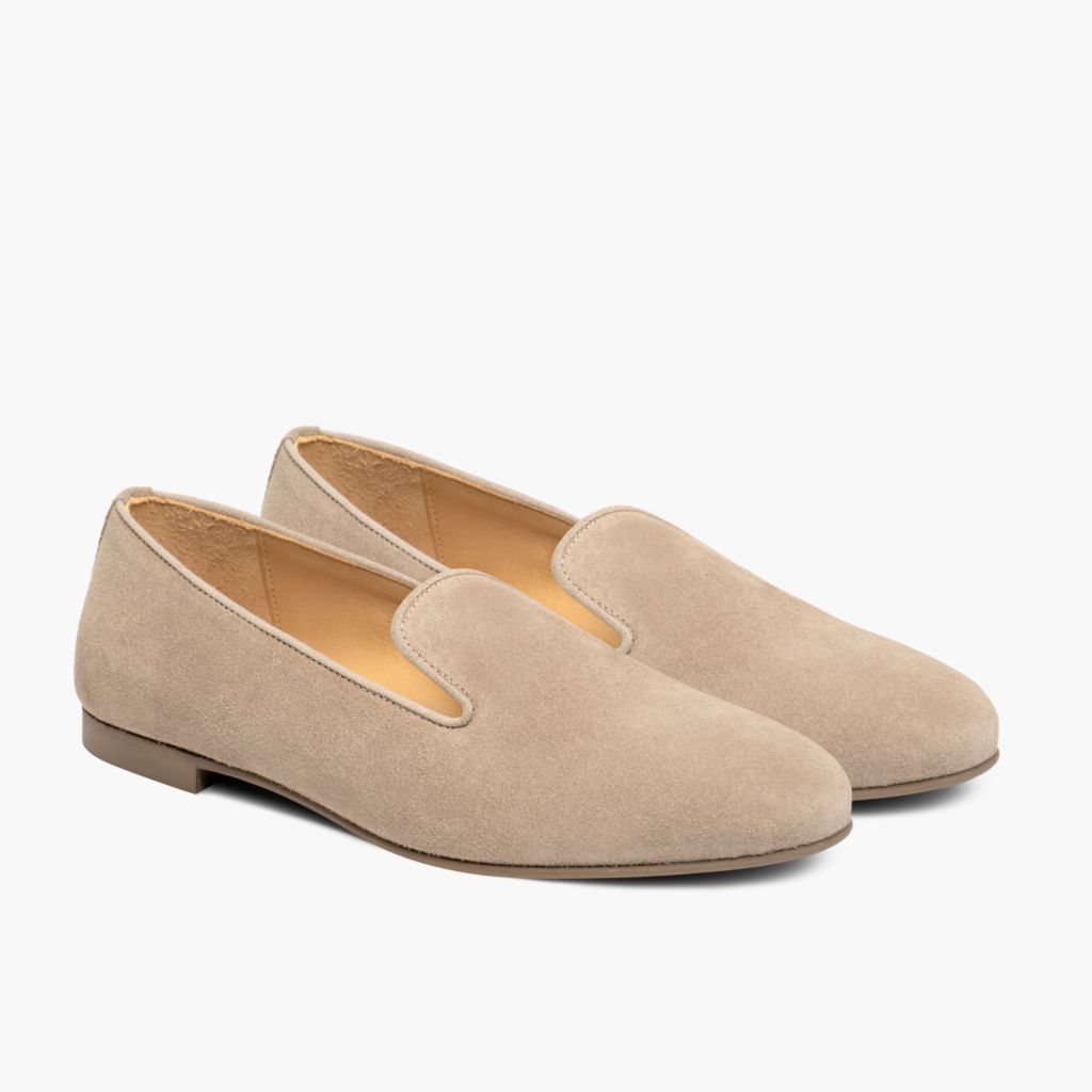 Eden Latte ტყავის ჩექმები ქალის in Classic Full-Grain Leather - გვერდითი ხედი | შეიძინეთ ონლაინ