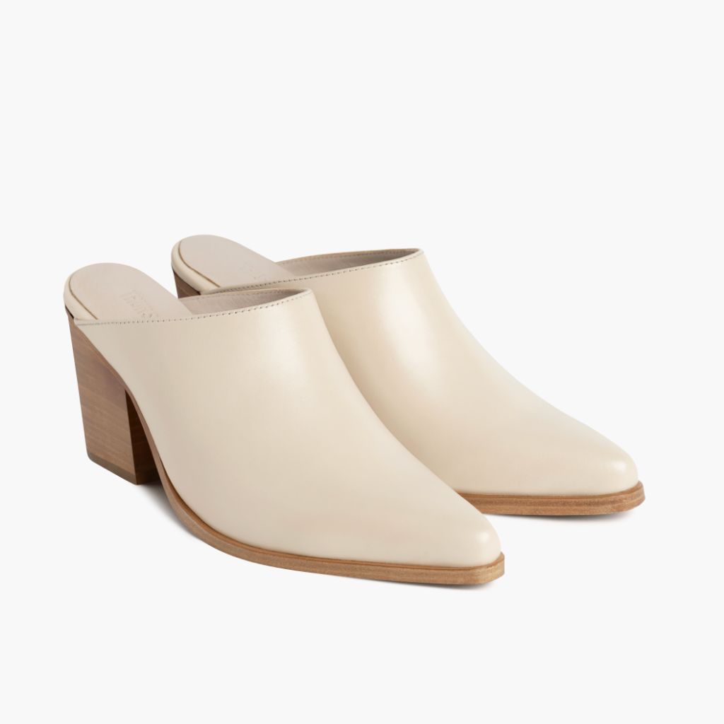 Summer Ivory ტყავის ჩექმები ქალის in Classic Full-Grain Leather - გვერდითი ხედი | შეიძინეთ ონლაინ