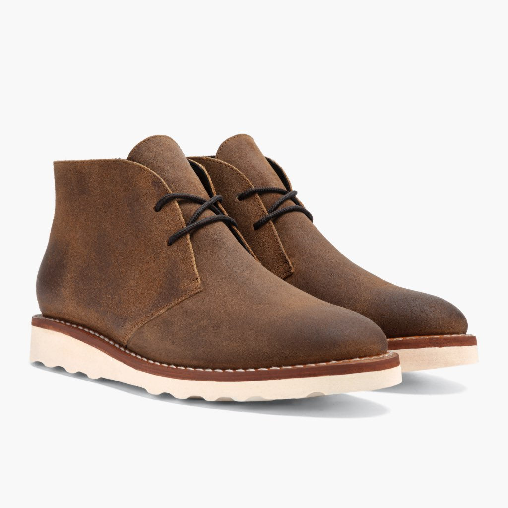 Scout Safari ტყავის ჩექმები მამაკაცის For Men in Classic Full-Grain Leather - გვერდითი ხედი | შეიძინეთ ონლაინ