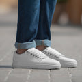 Murphy Low Top White ტყავის კედები მამაკაცის