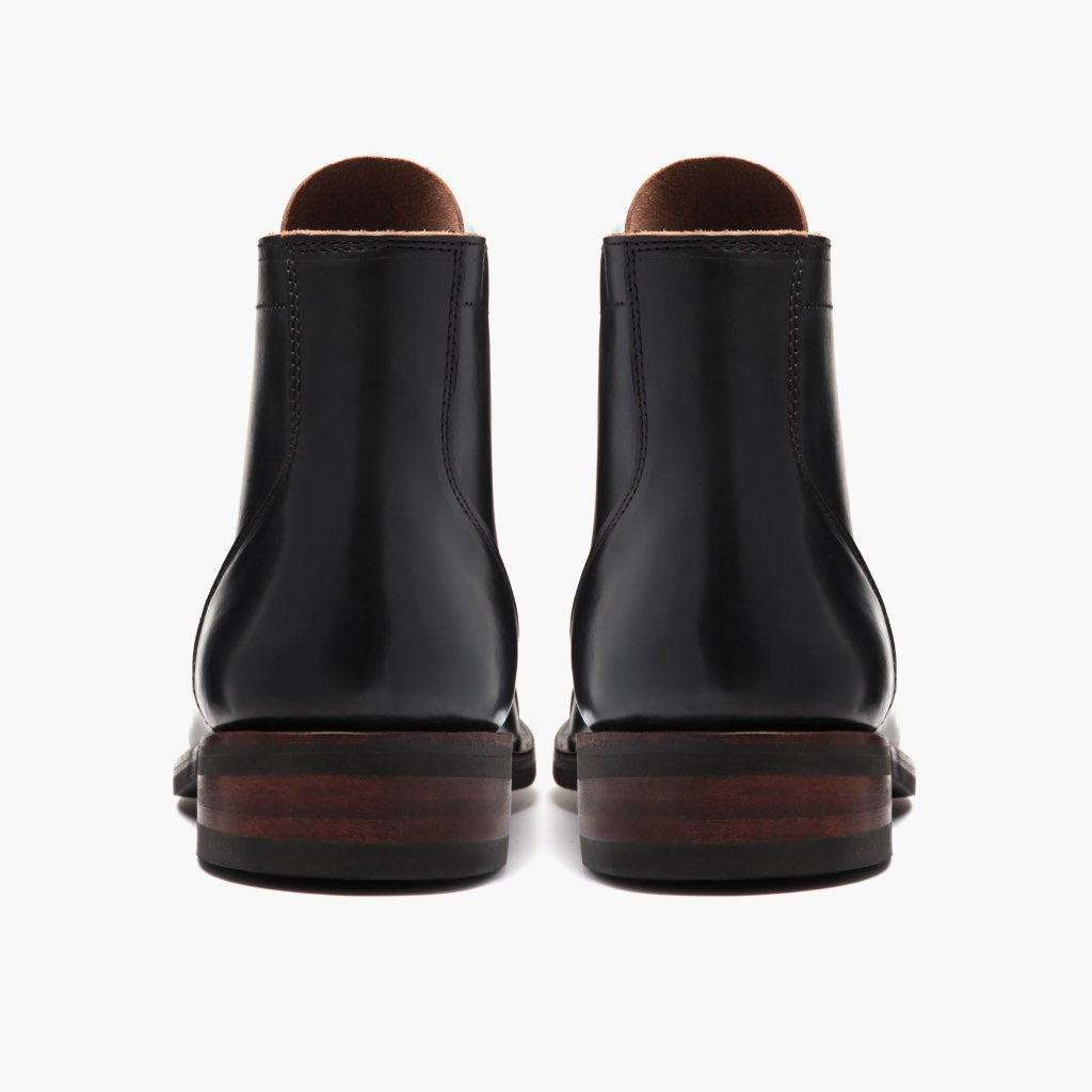 Vanguard Indigo ტყავის ჩექმები მამაკაცის For Men - გაძლიერებული ქუსლი და ზუსტი ორმაგი ნაკერი