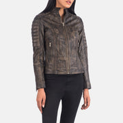 
შიდა სარჩულის ხედი Showing Quilted Polyester Lining & ორი ფუნქციური შიდა ჯიბე
