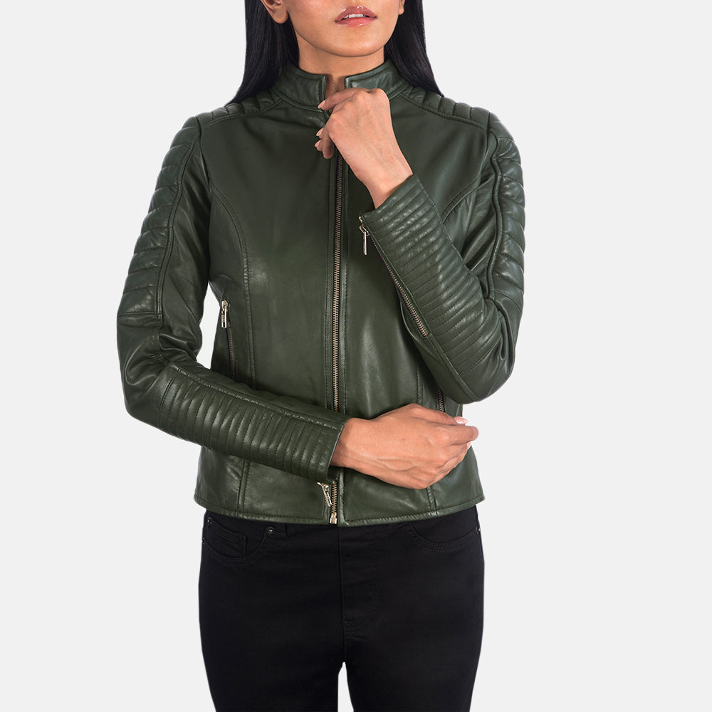
შიდა სარჩულის ხედი Showing Quilted Polyester Lining & ორი ფუნქციური შიდა ჯიბე