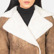 
შიდა სარჩულის ხედი Showing Fully Faux Fur Lined & ორი ფუნქციური შიდა ჯიბე