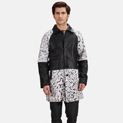 
Artistry შავი Dye ტყავის პალტო მამაკაცის in Black & White Sheepskin Dip &Amp; Dye - წინა ხედი და მორგებული სილუეტი | შეიძინეთ ონლაინ
