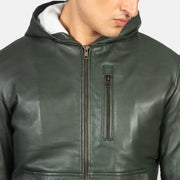 Baston Leather Bomber Jacket – alternate product view 6