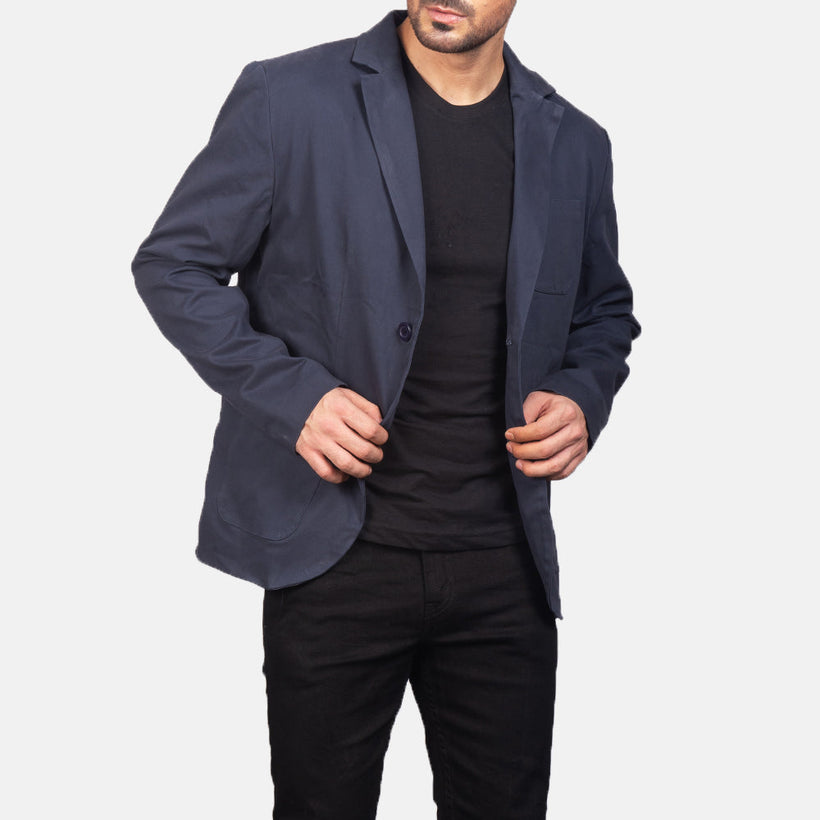 Borges Navy Blue Blazer მამაკაცის