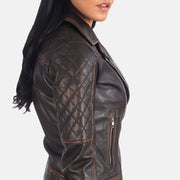 
შიდა სარჩულის ხედი Showing Quilted Polyester Lining & ორი ფუნქციური შიდა ჯიბე