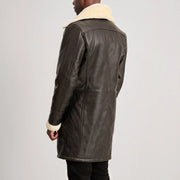 
Charles ტყავის პალტო ყავისფერი Shearling ტყავის პალტო მამაკაცის – alternate product view 5