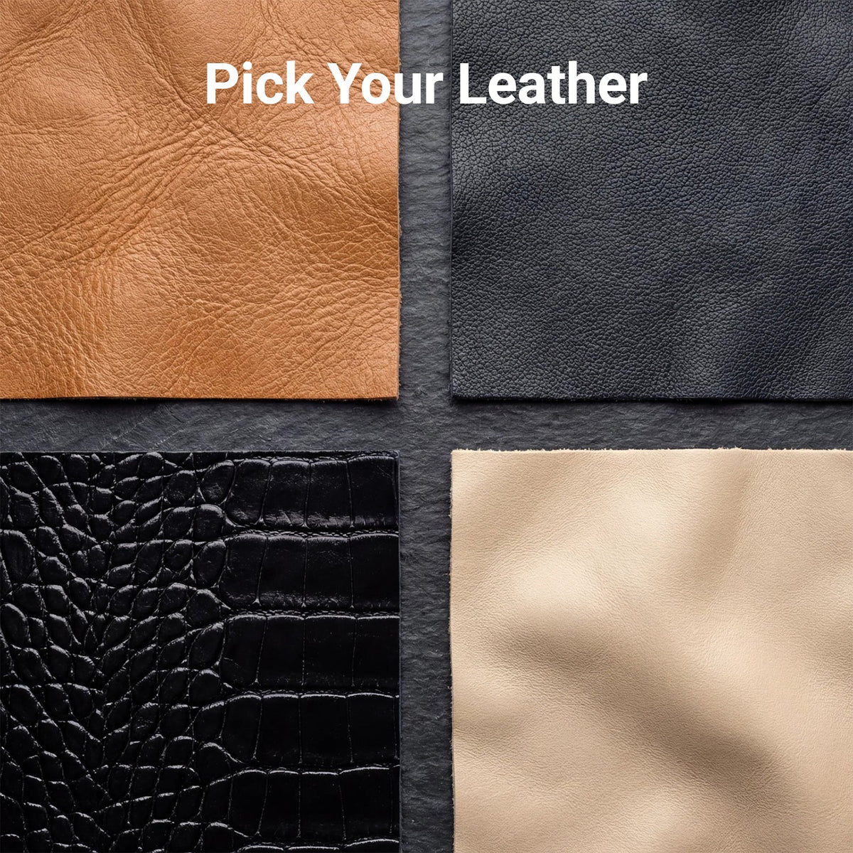 
ახლო ხედი of Classic Collar & Heavy-Duty Zipper Hardware on Design Your Custom Leather Jacket | Free Shipping & Alteration