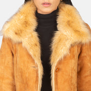 Interior View Showing Fully Faux Fur Lined &amp; Dual Inside Utility Storage Pockets