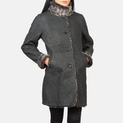 Erica Shearling Coat ქალის – alternate product view 6