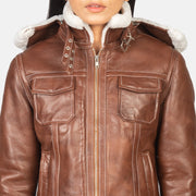 
შიდა სარჩულის ხედი Showing Fully Faux Fur Lined & ორი ფუნქციური შიდა ჯიბე