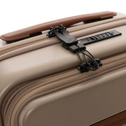 
Hand Luggage Suitcase Front Pocket Zuna ქალის ქალის - გვერდითი პროფილი ერგონომიული სახელოს ჭრით
