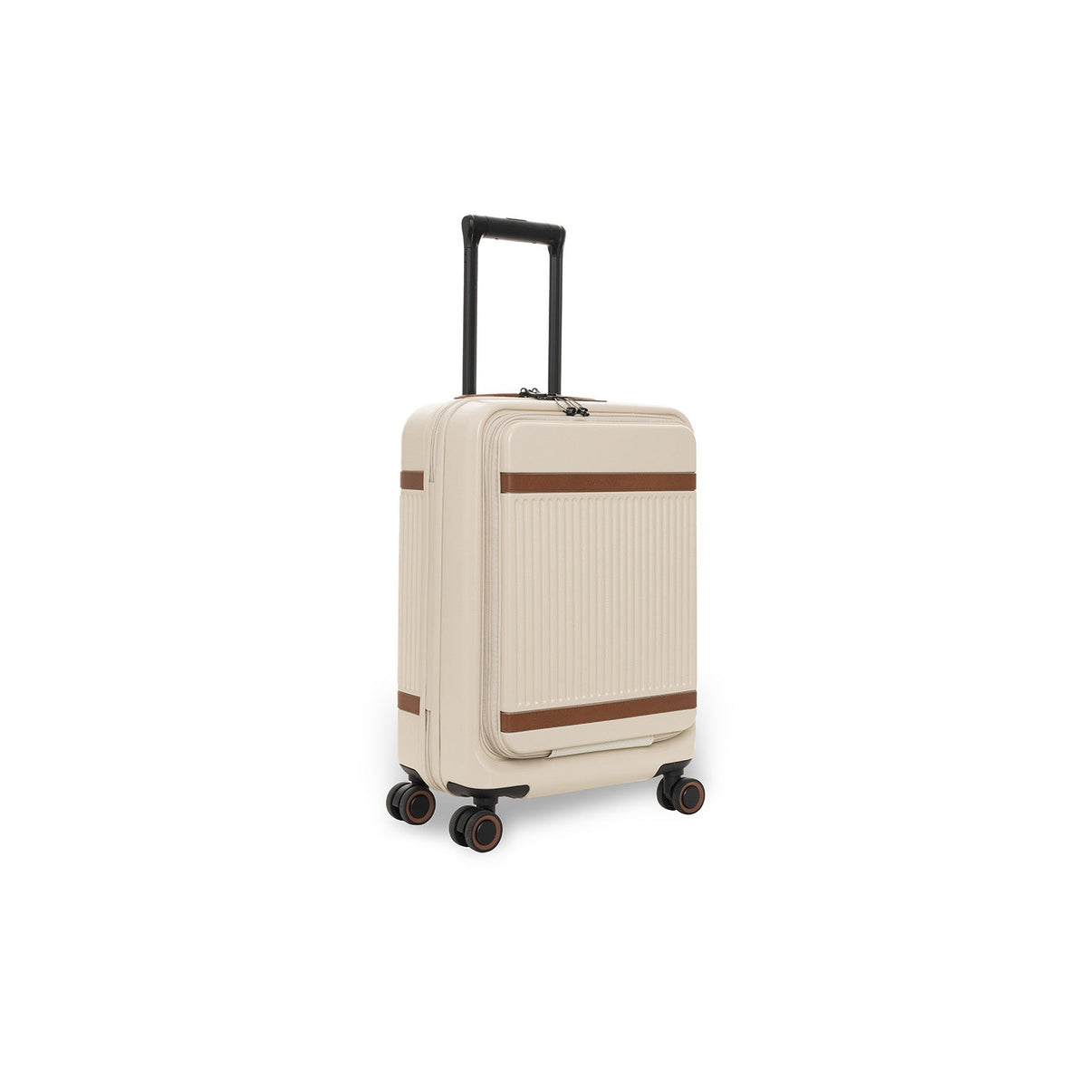 
Sandy Beach Hand Luggage Suitcase Front Pocket Zuna ქალის ქალის, front view