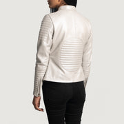 Authentic Sheepskin Leather with Aniline Finish Grain Texture &amp; Heavy-Duty Seam Stitching Detail