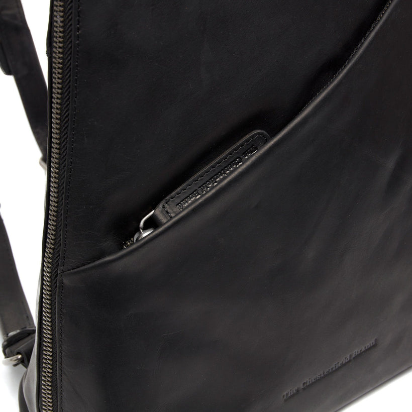 Amanda Full-Grain Leather Backpack ქალის