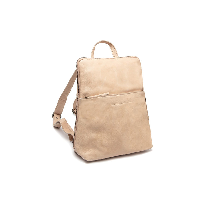 Bern Full-Grain Leather Backpack ქალის