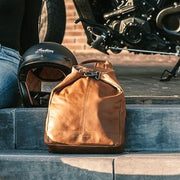Saar Full-Grain Leather Backpack – alternate product view 2