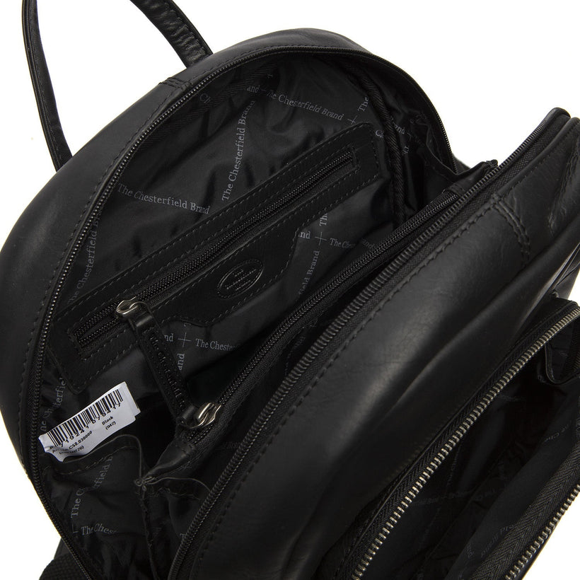 Santana Full-Grain Leather Backpack ქალის