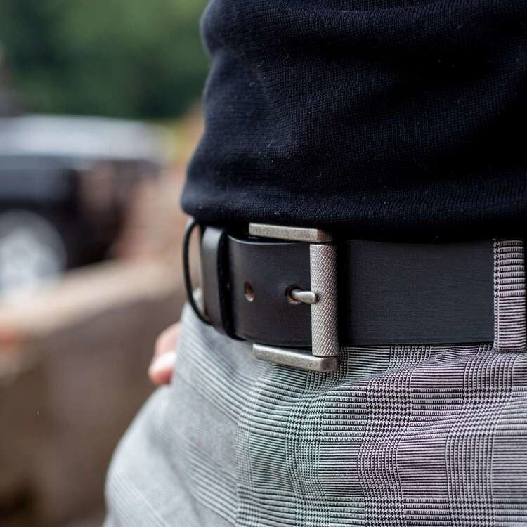 Aayden Full-Grain Leather Belt მამაკაცის